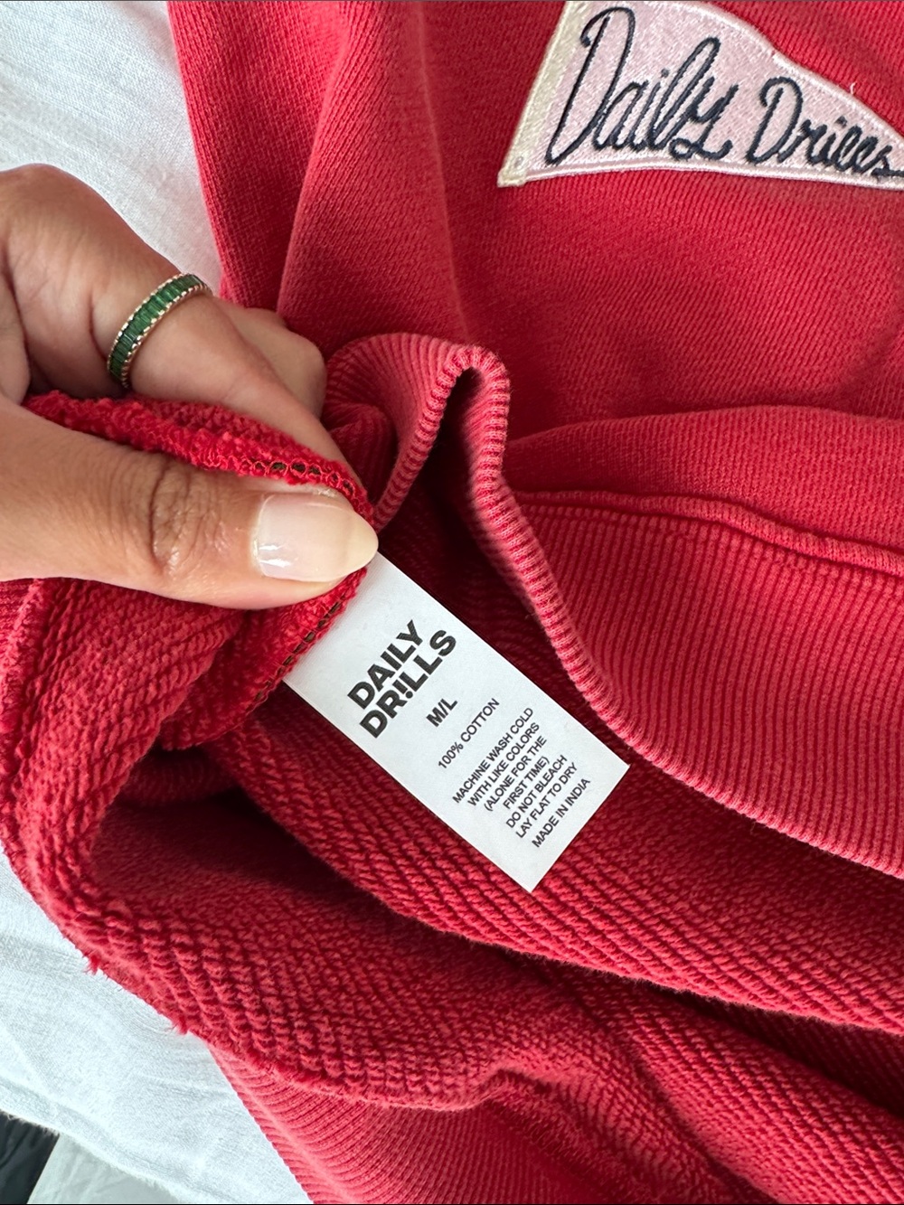 Daily Drills Heavyweight Oversized Out East Crew - NWT - Picture 6 of 7